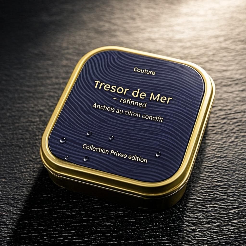 Anchois — Au citron confit